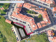 Construção de novo parque de estacionamento em Ouressa