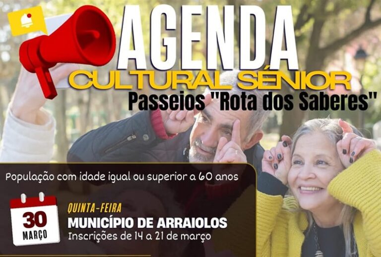 <strong>“Rota dos Saberes” abre inscrições no Cacém e em São Marcos</strong>