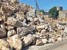 Ponte secular demolida para dar lugar a rotunda na Pedra Furada