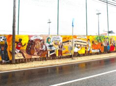 MTBA e o mural da história