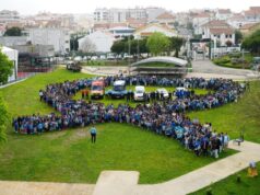 Laço humano marca mês da prevenção dos maus-tratos em Casal de Cambra