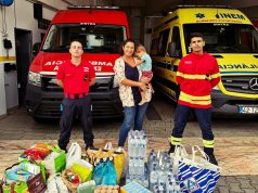 Onda de solidariedade nos quartéis de bombeiros do concelho de Sintra
