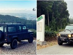 Regimento de Artilharia Antiaérea n.º 1 e Regimento de Comandos em vigilância na serra de Sintra