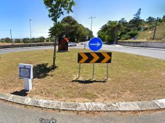 Instalação de sistema semafórico na Avenida de Cascais na Estrada Nacional 9