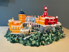 Palácio Nacional da Pena em peças de Lego Palácio da Pena, em peças de Lego
