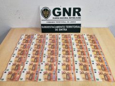 Dois detidos por pagamentos com notas falsas em Sintra