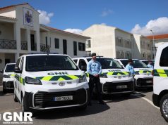 GNR reforça capacidade operacional com entrega de novas viaturas em Queluz