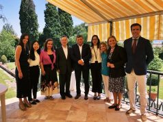 Visita de estudantes nos 30 anos da geminação entre os municípios de Omura e Sintra