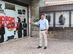 Sede do Chega vandalizada em Queluz