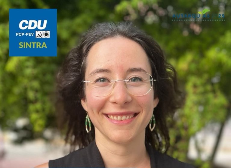 Leonor Galamba candidata da CDU a Massamá e Monte Abraão