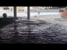 Mulher arrastada pela enxurrada em Tercena está em estado grave