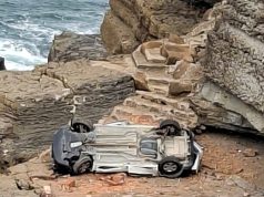 Viatura cai de arriba no Magoito e provoca morte de homem de 60 anos