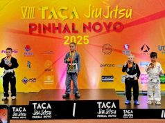 Jovem talento de Jiujitsu em Colares, conquista medalha de Ouro