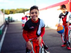 Xavier Lázaro no Top 13 da OKJ em Lonato