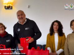 Ação solidária garante cabazes de Natal a famílias em Sintra