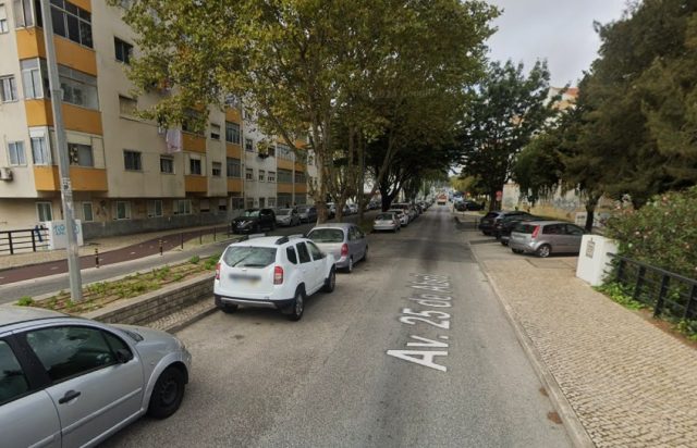 avenida 25 de abril em massama imagem google maps