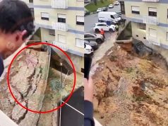 Desabamento de muro surpreende moradores em Belas