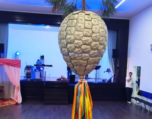 Tradicional Baile da Pinha na Sociedade de Albogas