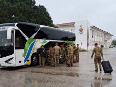 Freguesia de Belas apoia missão militar com transporte logístico