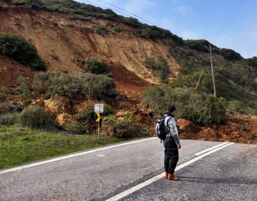 Corte de trânsito na Estrada de São Julião por tempo indeterminado