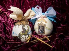 Celebrar a Páscoa com ateliê de decoração de ovos