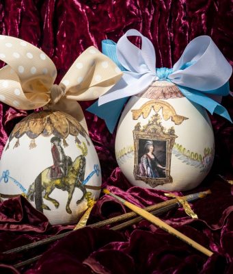 Celebrar a Páscoa com ateliê de decoração de ovos