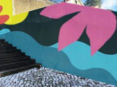 Intervenção artística revitaliza espaço público no Pego Longo