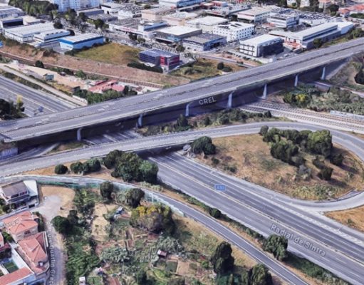 Obras no nó de Queluz condicionam circulação na CREL durante a noite