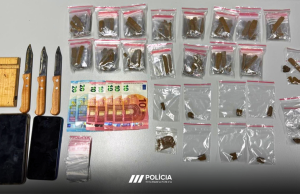 Operação da PSP resulta na detenção de homem por tráfico de droga