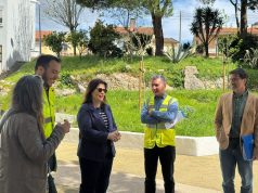 Estão concluídas as obras de reabilitação do espaço público, na Abelheira