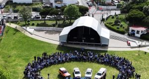 Laço humano marca mês da prevenção dos maus-tratos em Casal de Cambra