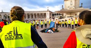 Primeiro grupo de peregrinos da Paróquia de Pêro Pinheiro em Fátima