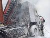 Bombeiros de Agualva-Cacém combateram incêndio em camião