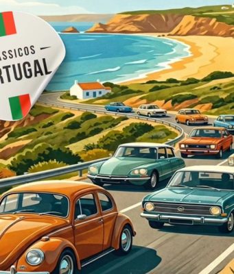 Clássicos regressam à estrada com passeio até à Praia das Maçãs