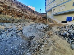 Iniciada construção de muro de contenção na Rua Manuel José Herigoyen