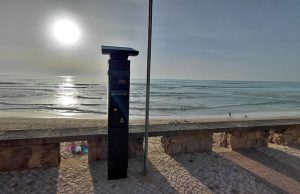 Ação de protesto na Praia Grande contra estacionamento pago