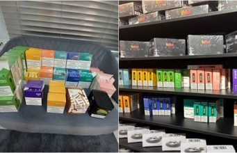 PSP apreende produtos de tabaco vaporizado em Rio de Mouro
