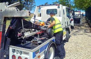 Polícia Municipal de Sintra recolhe trotinetes sem autorização e licença para circular