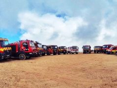 Almoçageme participa na primeira operação do DECIR no incêndio de Ameixial