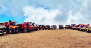 Almoçageme participa na primeira operação do DECIR no incêndio de Ameixial