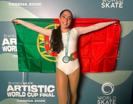 Matilde Antunes conquista bicampeonato da Taça do Mundo de Patinagem Artística