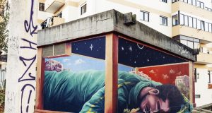 Sepher apresenta novo mural no Parque da Quinta de Santa Teresinha