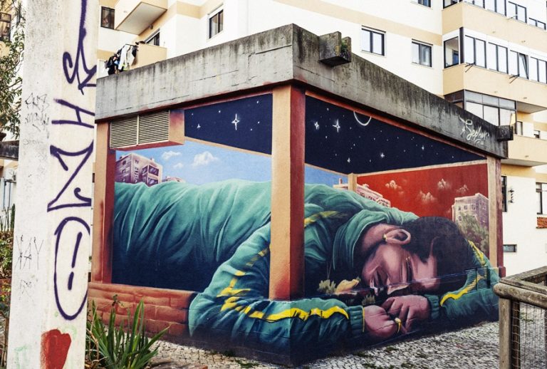 Sepher apresenta novo mural no Parque da Quinta de Santa Teresinha