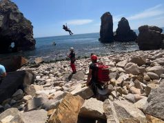 Quatro vítimas salvas em operação de resgate no Cabo da Roca