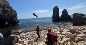 Quatro vítimas salvas em operação de resgate no Cabo da Roca