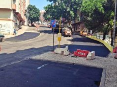 Obras de repavimentação em várias ruas no Casal do Cotão