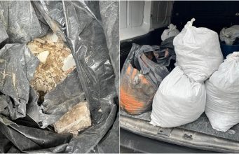Viatura apreendida após deposição ilegal de resíduos em Sintra