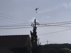 Incêndio na zona de Gouveia mobiliza cinco um centena de bombeiros e meios aéreos