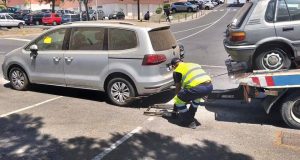 PM de Sintra retira quase uma centenas de viaturas abandonadas das ruas