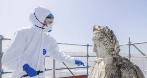 Monumento a D. Maria I no Palácio de Queluz entra em obras de conservação